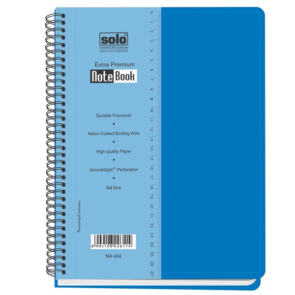 Premium Note Book - 160 Pages, Square, 28*21.5 cm  (NA404)